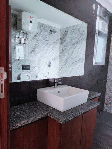Bathroom in 3 BHK Apartment at Shivalik Colony – for Rent