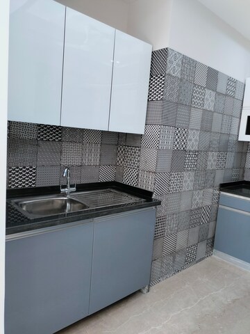 Kitchen in 3 BHK Apartment at Shivalik Colony – for Rent