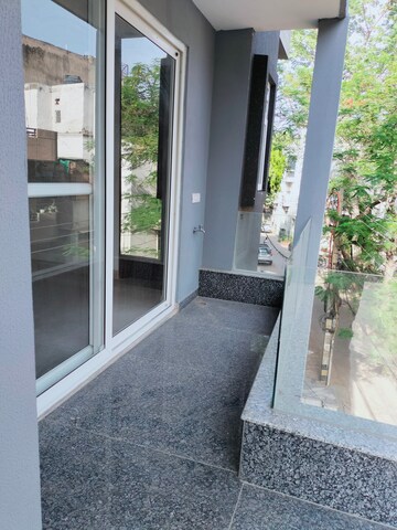 Balcony in 3 BHK Apartment at Shivalik Colony – for Rent