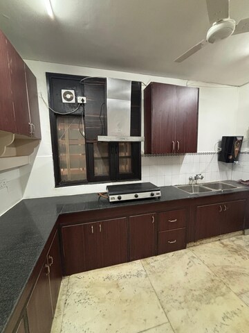 Kitchen in 3 BHK Builder Floor at Greater Kailash ii – for Rent
