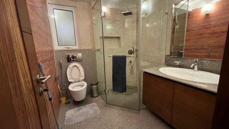 Bathroom, anand niketan 4 Bedroom 3200 Sq.Ft. Apartment In Anand Niketan Delhi 8858053