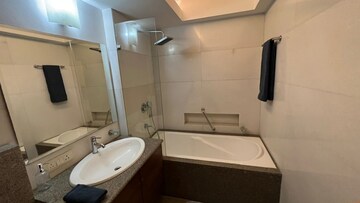Bathroom in 4 BHK Apartment at Anand Niketan – for Rent