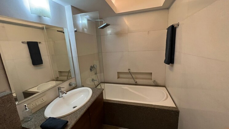 Bathroom, anand niketan 4 Bedroom 3200 Sq.Ft. Apartment In Anand Niketan Delhi 8858053