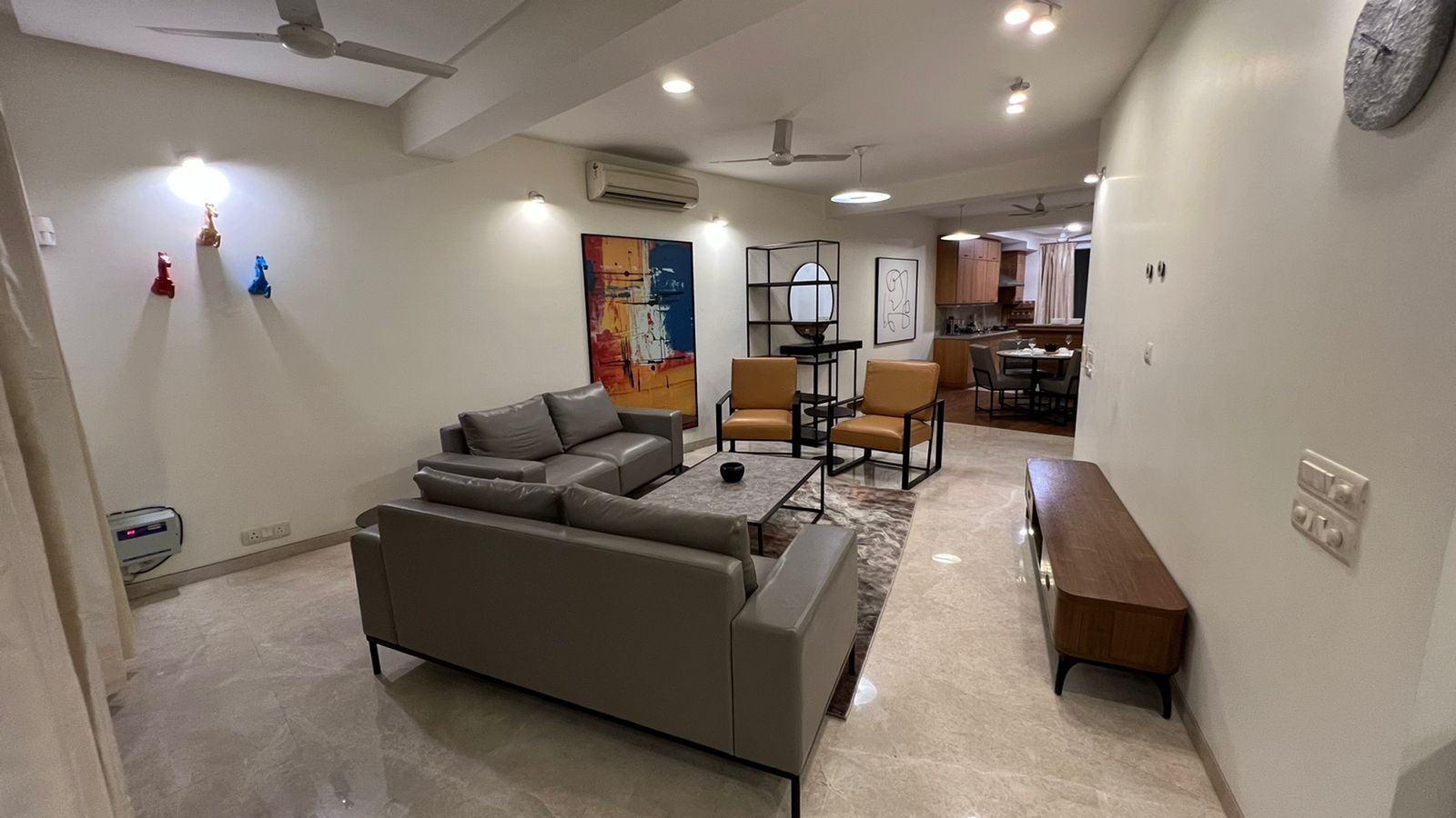 4 BHK + Pooja Room,Servant Room,Study Room,Extra Room Apartment For Rent in A Block Anand Niketan 