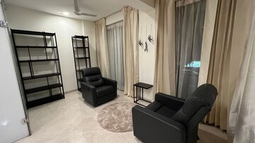 Living Room in 4 BHK Apartment at Anand Niketan – for Rent