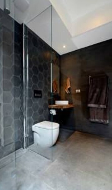Bathroom in 2 BHK Builder Floor at Saket – for Rent