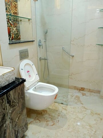 Bathroom in 3 BHK Apartment at Veera Safdarjung Enclave, Safdarjung Enclave – for Rent
