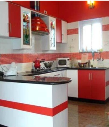 Kitchen in 3 BHK Builder Floor at Saket – for Rent