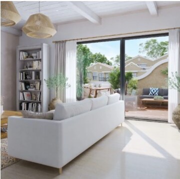 Living Room in 4 BHK Apartment at Sobha Galera, Kannamangala – for Sale