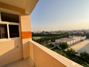 Balcony in 3 BHK Builder Floor at Sector 49 – for Rent