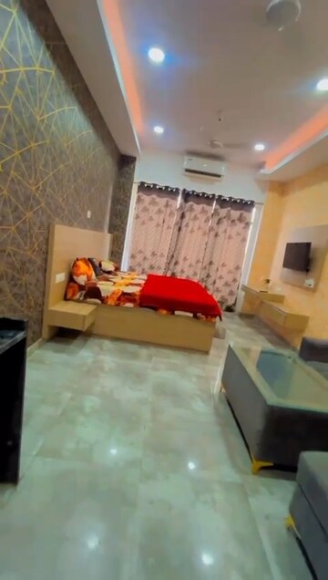 Bedroom in Studio Apartment at Gaur City Center, Sector 4 Greater Noida – for Rent