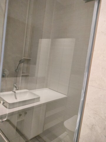 Bathroom in 3.5 BHK Builder Floor at Vasant Vihar – for Rent