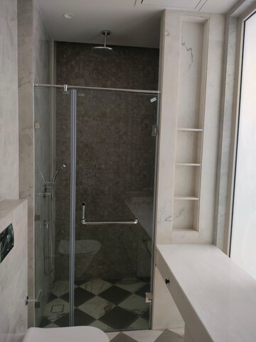 Bathroom in 3.5 BHK Builder Floor at Vasant Vihar – for Rent