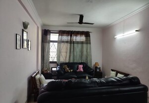 Living Room in 3 BHK Apartment at Mapsko Krishna Apra Gardens, Vaibhav Khand – for Sale