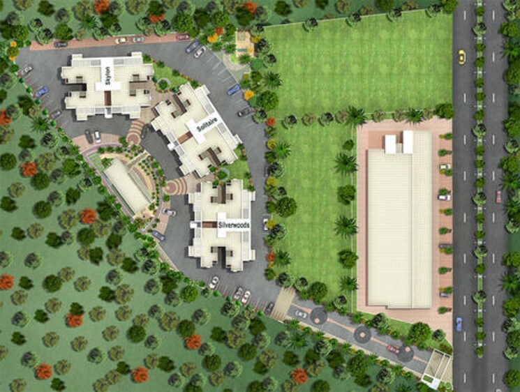 Master Plan, gulmohar-queenstown 2 Bedroom 1120 Sq.Ft. Apartment In Kharadi Pune 8858329