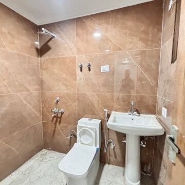 Bathroom in 3 BHK Apartment at Risland Sky Mansion, Chattarpur – for Rent