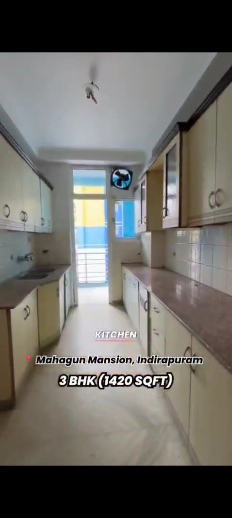 Kitchen, mahagun-mansion-i-and-ii 3 Bedroom 1420 Sq.Ft. Apartment In Vaibhav Khand Ghaziabad 8858399
