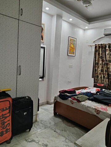Bedroom in 2 BHK Builder Floor at Kalkaji – for Rent