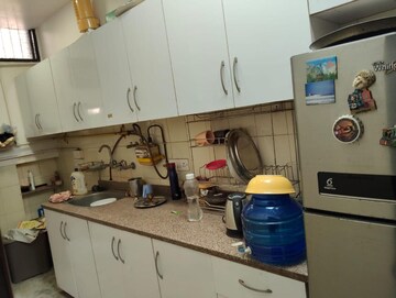 Kitchen in 2 BHK Builder Floor at Kalkaji – for Rent