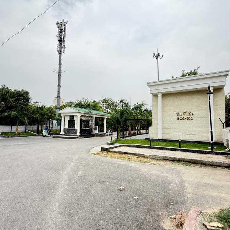 Exterior View, 3c-lotus-peak  112 Sq.Yd. Plot In Sector 100 Noida 8858430