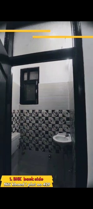 Bathroom in 1 BHK Builder Floor at Indrapuram – for Sale