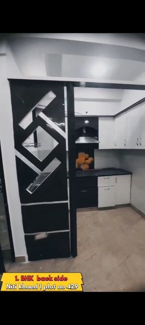 Kitchen in 1 BHK Builder Floor at Indrapuram – for Sale