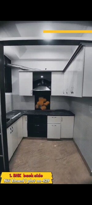 Kitchen in 1 BHK Builder Floor at Indrapuram – for Sale