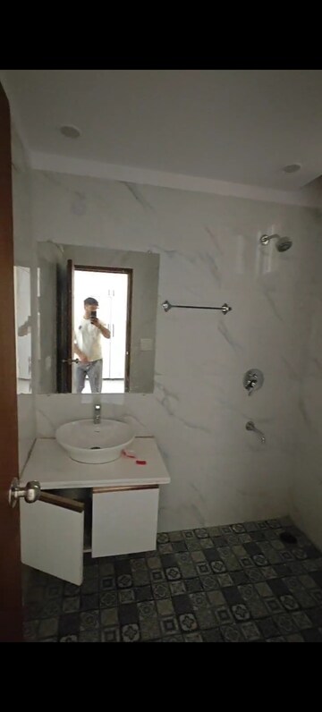 Bathroom in 2 BHK Builder Floor at Saket – for Rent
