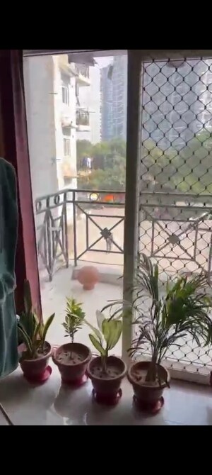 Balcony in 3 BHK Apartment at SVP Gulmohur Residency, Indrapuram – for Sale