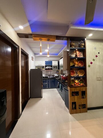 Kitchen in 3 BHK Builder Floor at Indrapuram – for Sale