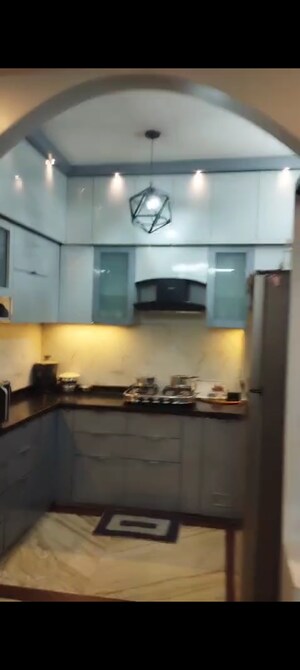 Kitchen in 3 BHK Builder Floor at Indrapuram – for Sale