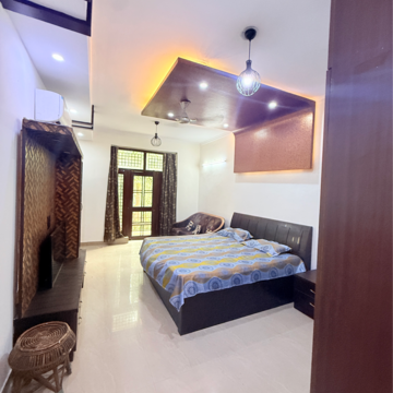 Bedroom in 4 BHK Builder Floor at RWA Apartments Sector 92, Sector 92 – for Rent