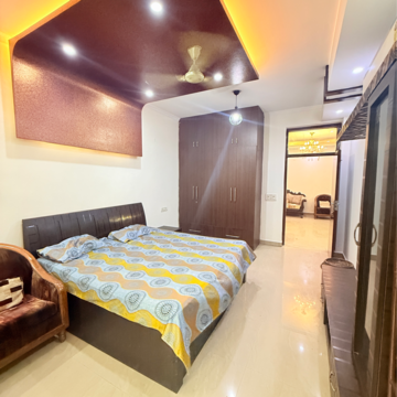 Bedroom in 4 BHK Builder Floor at RWA Apartments Sector 92, Sector 92 – for Rent