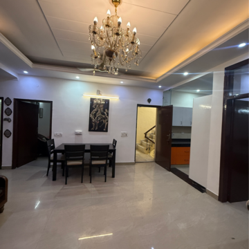 Living Room in 4 BHK Builder Floor at RWA Apartments Sector 92, Sector 92 – for Rent