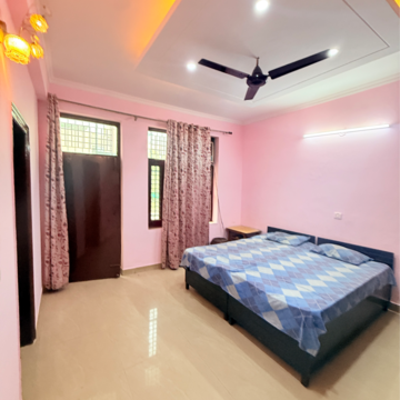 Bedroom in 4 BHK Builder Floor at RWA Apartments Sector 92, Sector 92 – for Rent