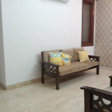Living Room in 2 BHK Builder Floor at Boutique Residential Apartments C-220, Sarvodaya Enclave – for Rent