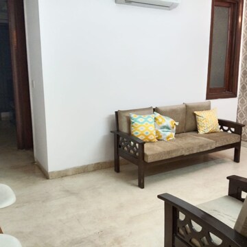 Bedroom in 2 BHK Builder Floor at Boutique Residential Apartments C-220, Sarvodaya Enclave – for Rent