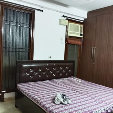 Bedroom in 2 BHK Builder Floor at Boutique Residential Apartments C-220, Sarvodaya Enclave – for Rent
