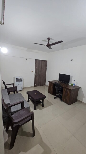 Living Room in 1 BHK Apartment at Konark Virtue, Keshav Nagar – for Rent