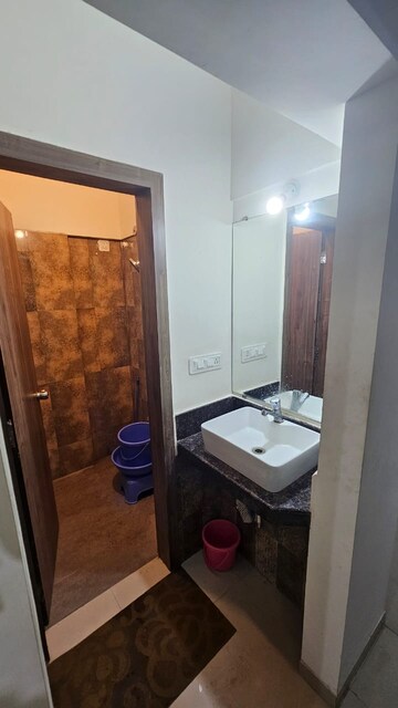 Bathroom in 1 BHK Apartment at Konark Virtue, Keshav Nagar – for Rent