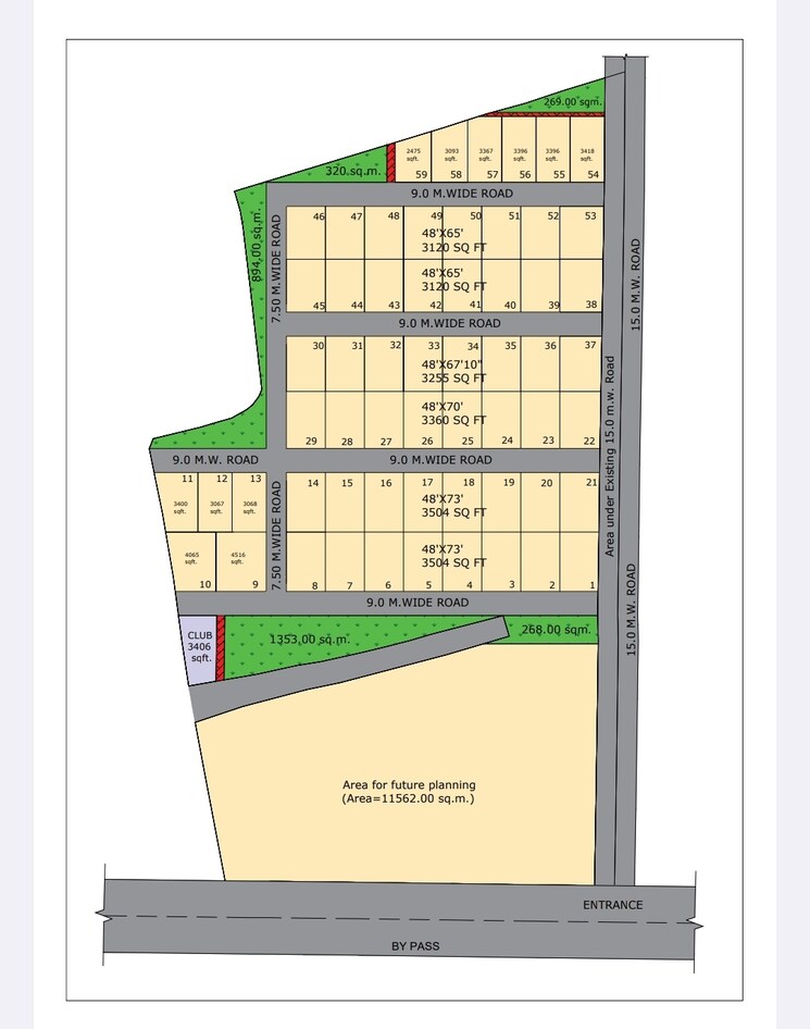 Exterior View, bicholi mardana  4500 Sq.Ft. Plot In Bicholi Mardana Indore 8858572
