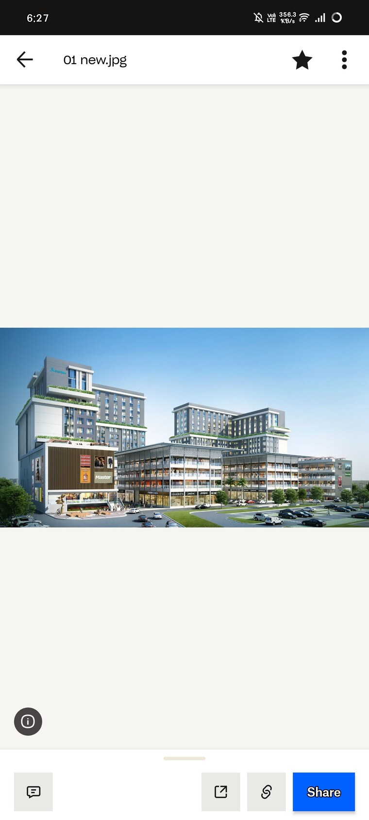 Exterior View, sushma-pristine Commercial Showroom 990 Sq.Ft. In Ambala Highway Zirakpur 8858585