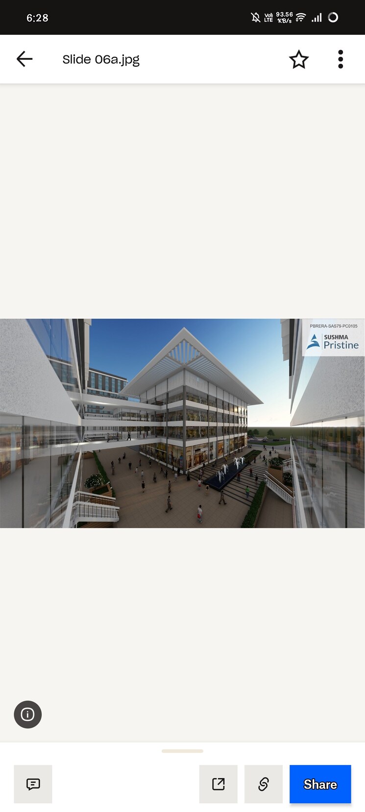 Exterior View, sushma-pristine Commercial Showroom 990 Sq.Ft. In Ambala Highway Zirakpur 8858585