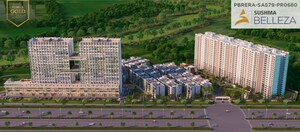 4 BHK Apartment – Exterior View View at Sushma Belleza, International Airport Road - for Sale