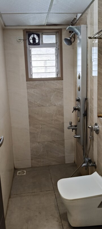 Bathroom in 3 BHK Apartment at Triveni Majesta, Kalyan West – for Rent