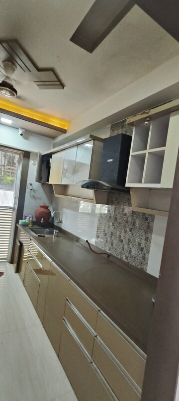Kitchen in 3 BHK Apartment at Triveni Majesta, Kalyan West – for Rent