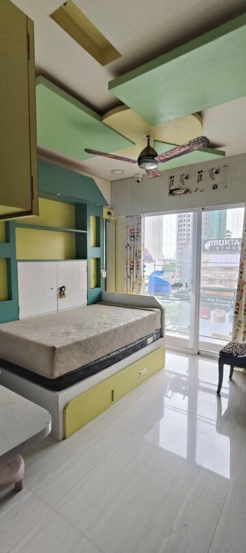 Bedroom in 3 BHK Apartment at Triveni Majesta, Kalyan West – for Rent