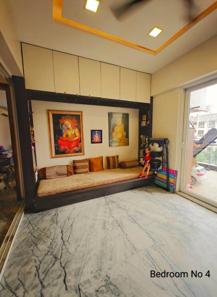 Bedroom, bora-solitaire 4 Bedroom 2450 Sq.Ft. Apartment In Bibwewadi Pune 8858692