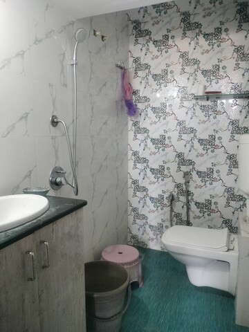 Bathroom in 1.5 BHK Apartment at Squarefeet Grand Square, Anand Nagar – for Rent