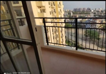 Balcony in 3 BHK Apartment at AWHO 8B, Vrindavan Yojna – for Rent